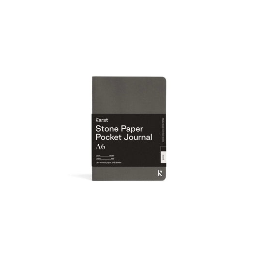 Karst Pocket Journal A6 – Slate (Blank)