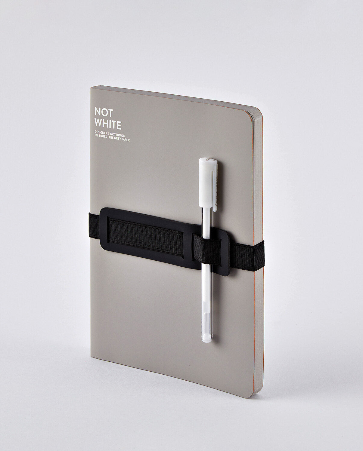 Nuuna Notitieboek Not white Light L - Grey