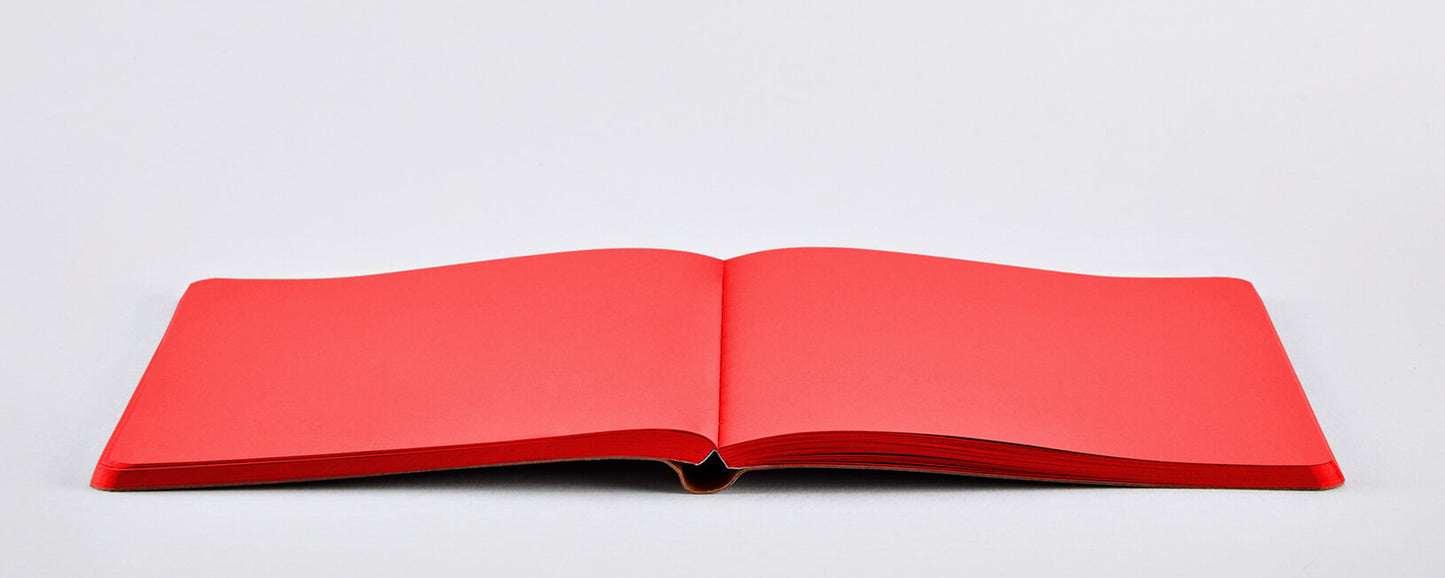 Nuuna Notitieboek Not white Light L - Red