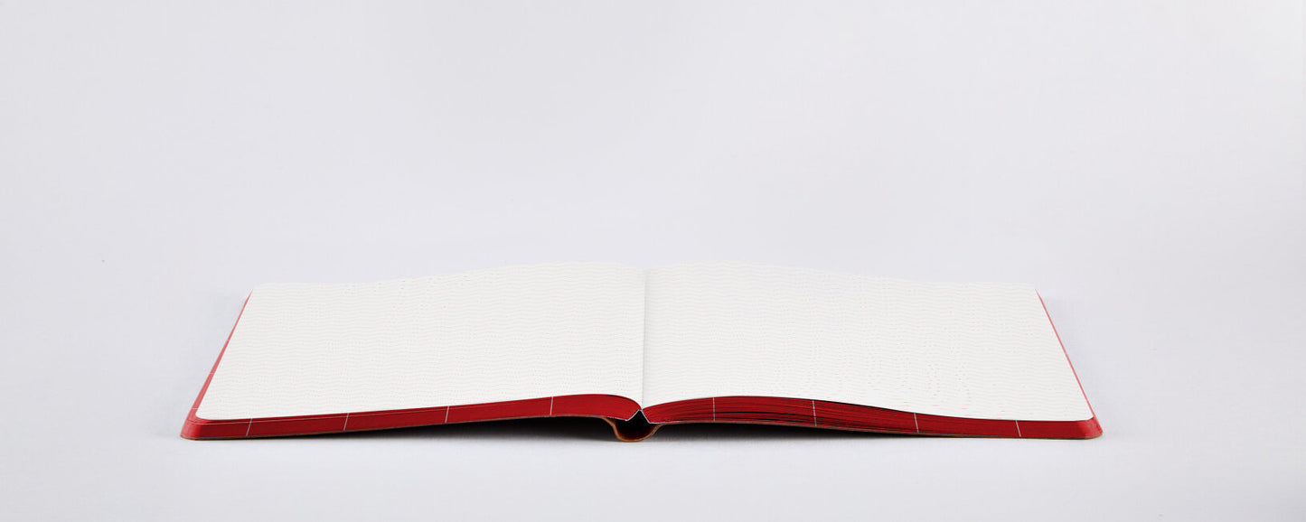 Nuuna Notitieboek Break the Grid L Light - Red