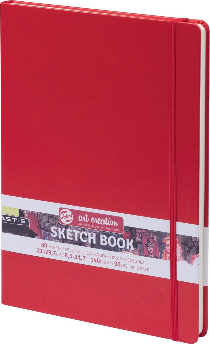 Talens Art Creation Skizzenbuch 21x30 cm - Rot
