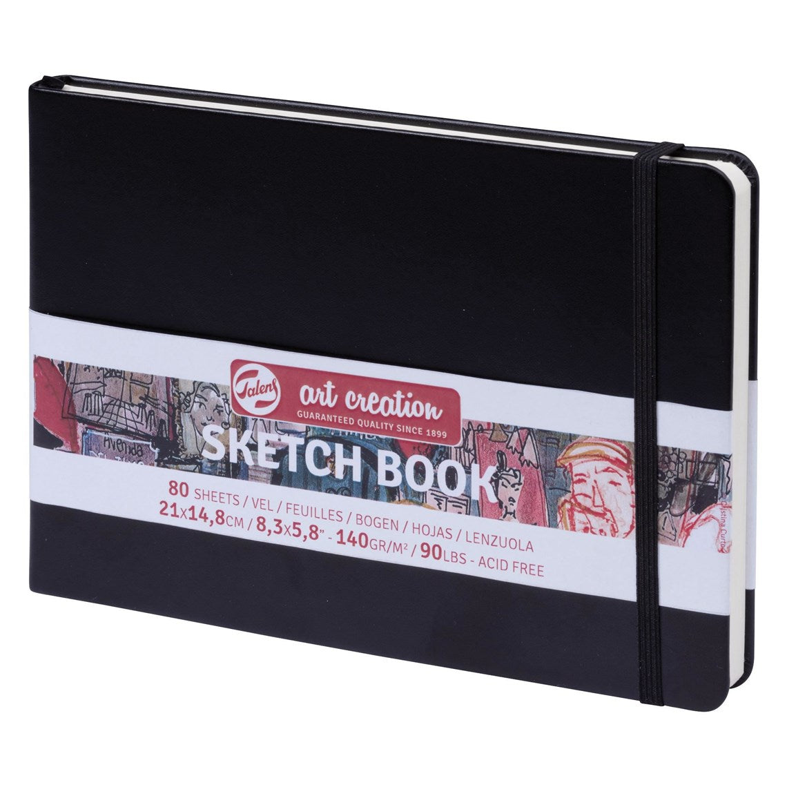 Talens Art Creation Sketchbook 21x15 cm - Black