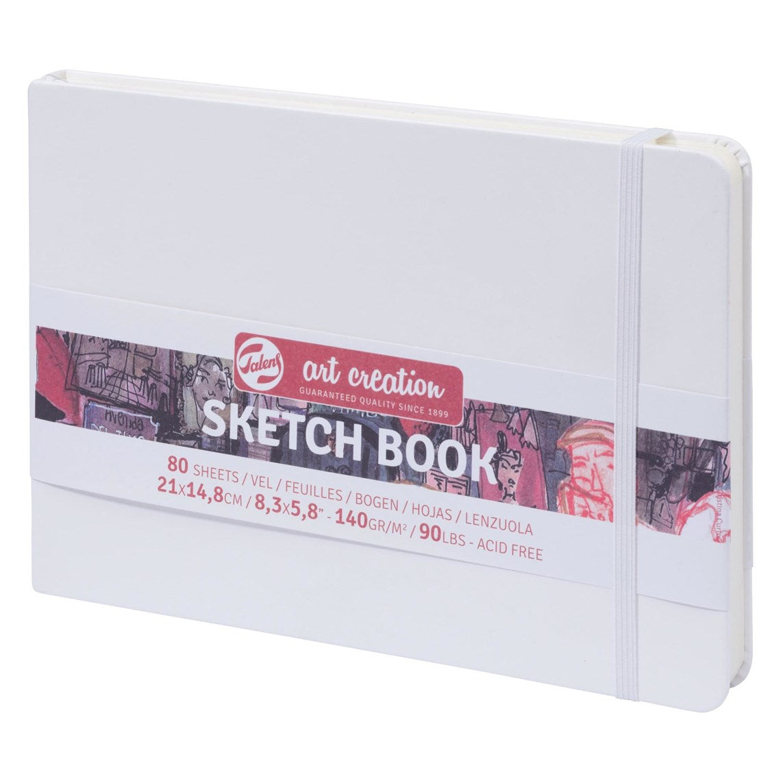 Talens Art Creation Skizzenbuch 21x15 cm – Weiß