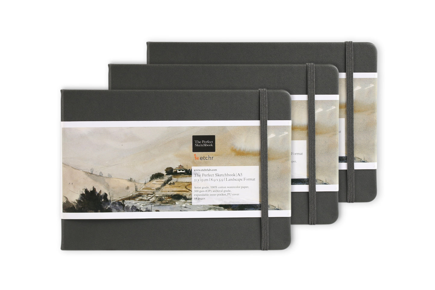 Etchr Perfect Sketchbook - A5 100% katoen