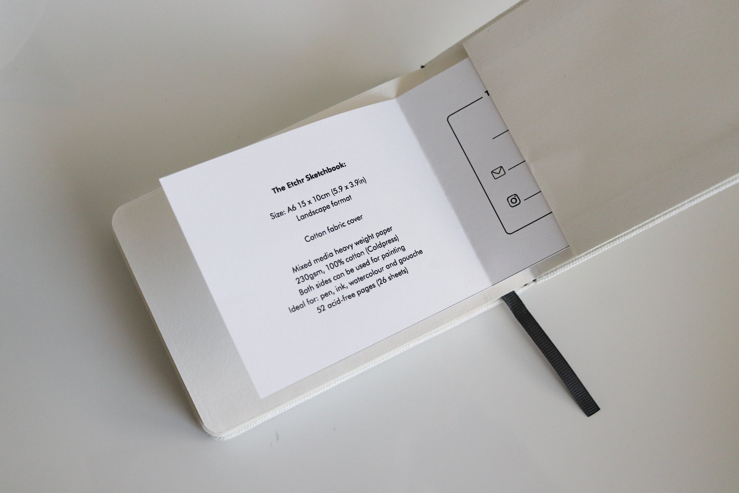 Etchr Schetsboek - A6 Landscape - Cold Pressed