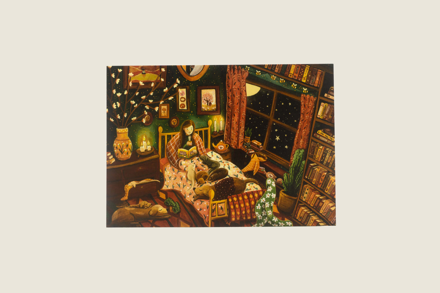 Esther Bennink Weihnachtskarte – Cozy Night
