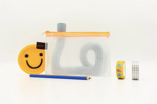 Foldersys Meshbag - A5 geel