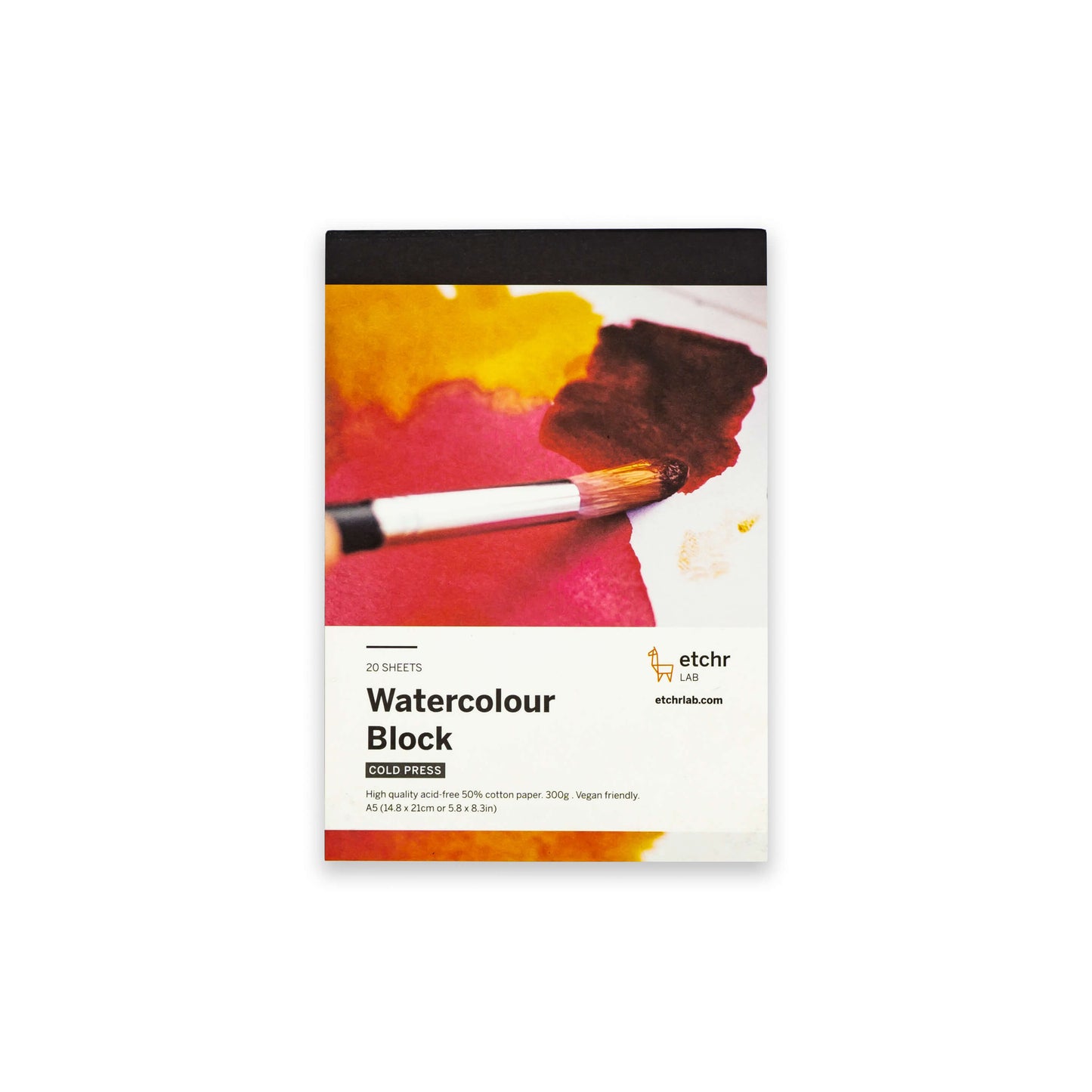 Etchr Watercolour Block 50% Katoen - A5 - Cold Pressed