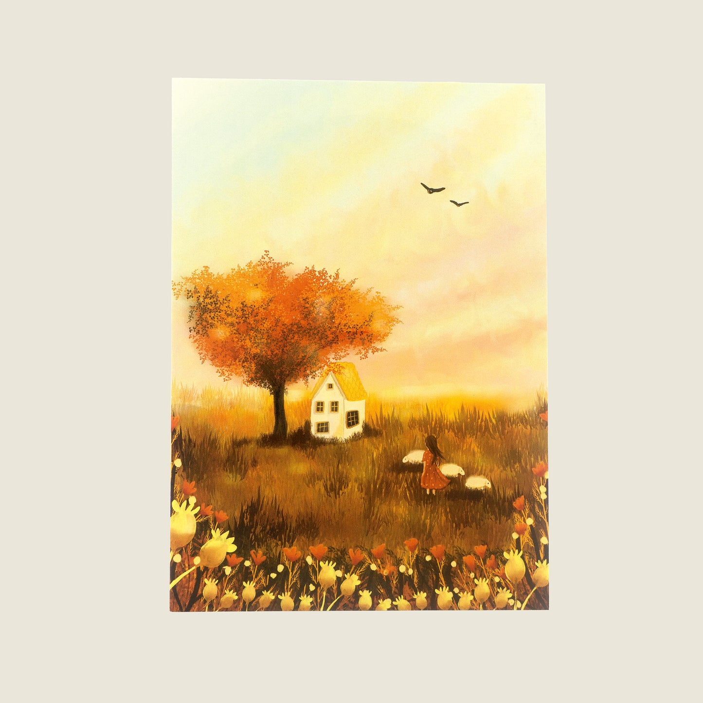 Esther Bennink Wenskaart - Cottage living