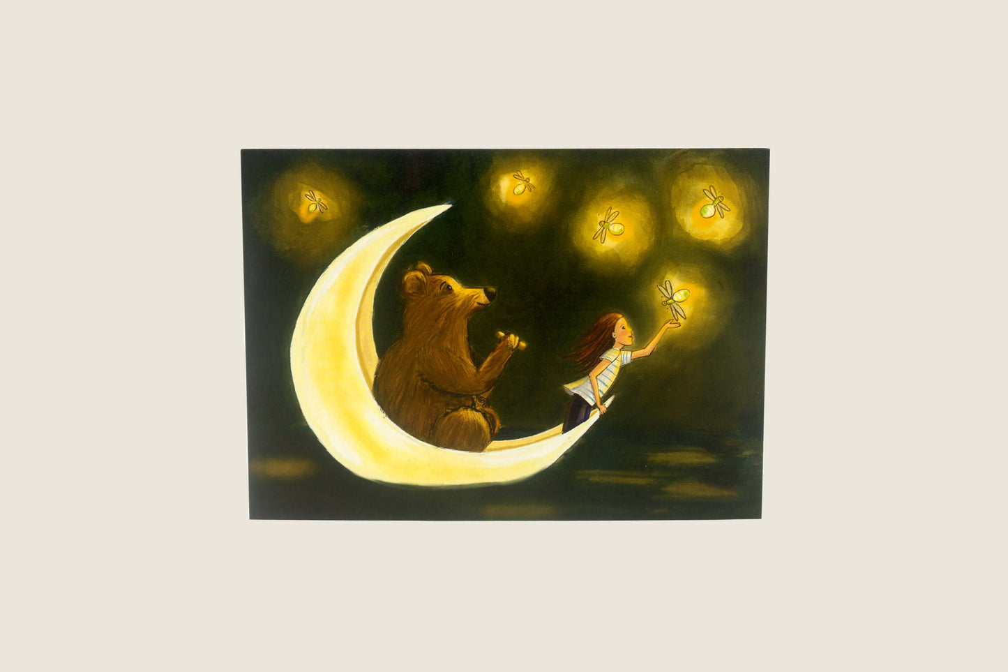 Esther Bennink Greeting Card - Fire Flies