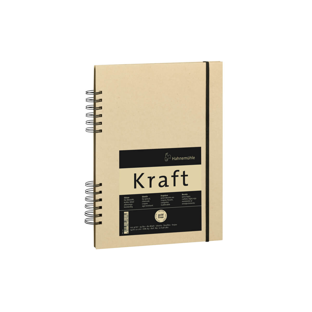 Hahnemühle Schetsboek Ringband - Kraftpapier A5