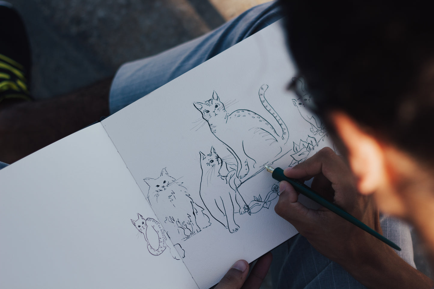 Etchr Perfect Sketchbook - A4 100% katoen