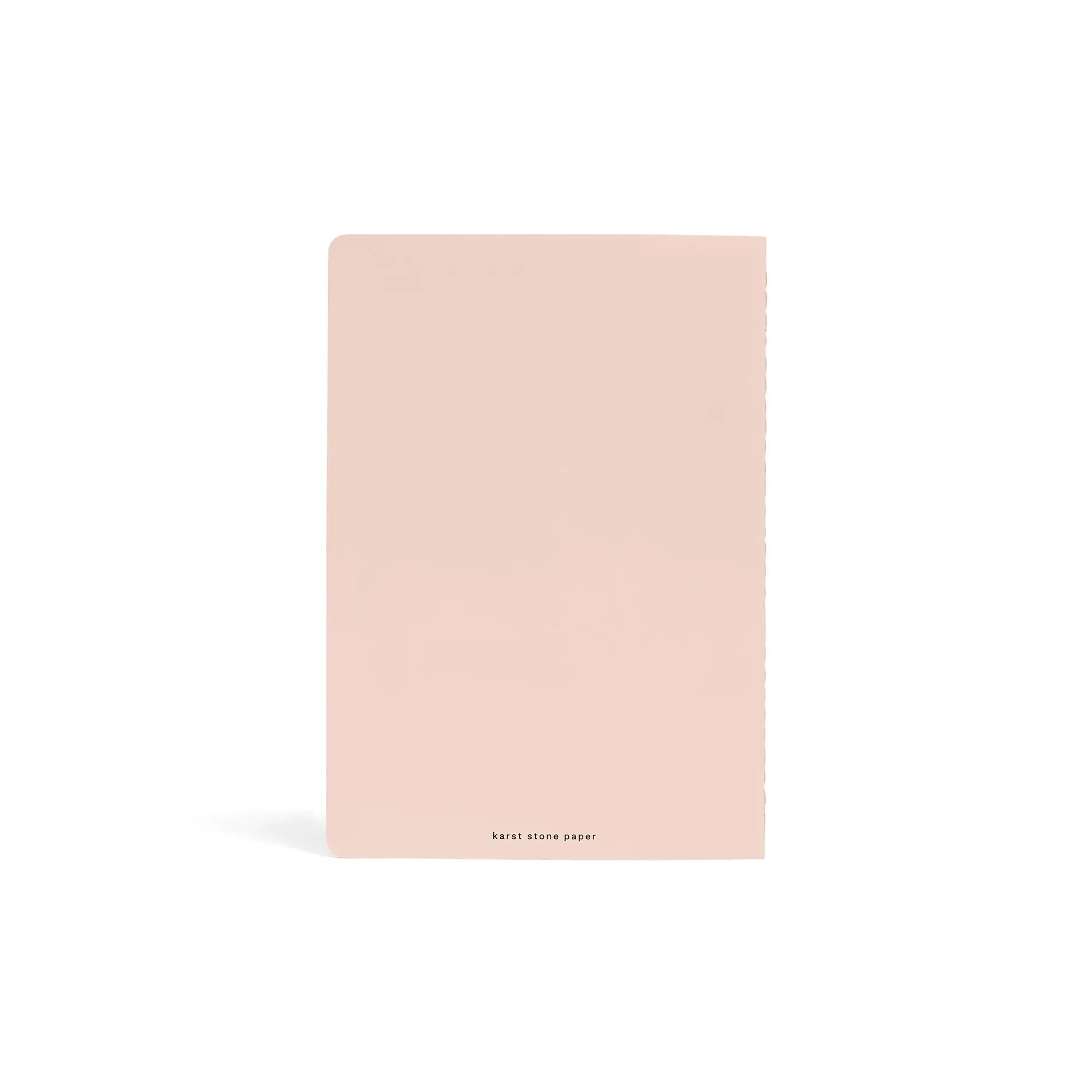 Karst stone paper journal A5 peony achterkant zonder label