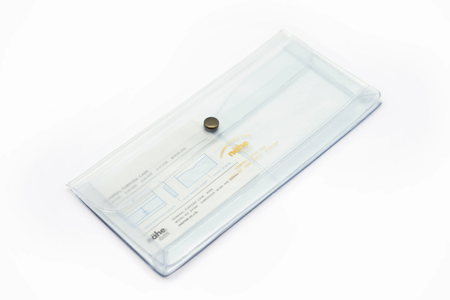 Nähe Allzweckkoffer – transparent (breit)