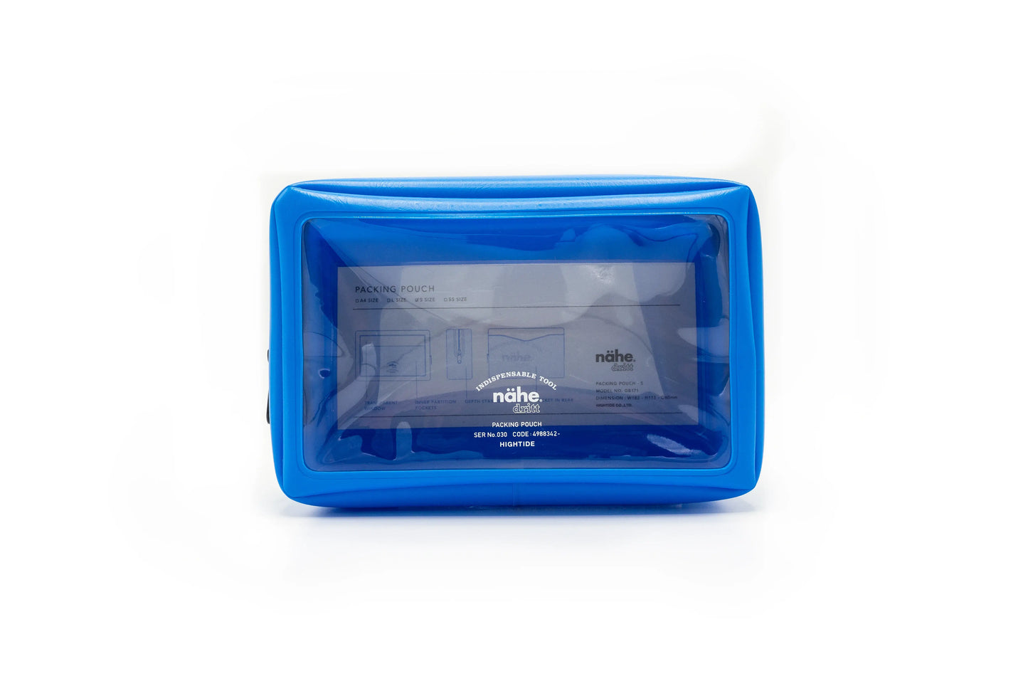 Hightide Nähe Packing Pouch Small - Neon Blue