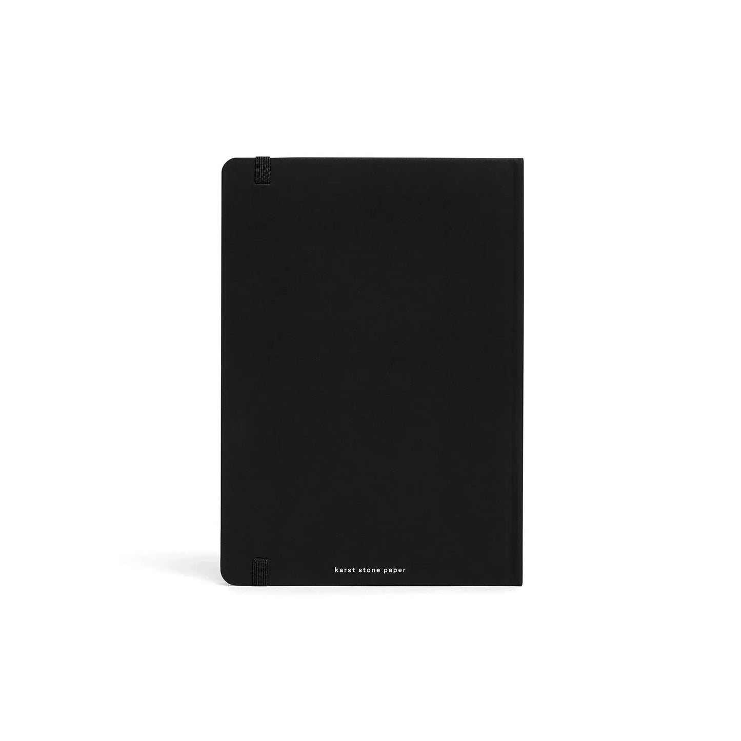 Karst Notizbuch A5 Hardcover – Schwarz (liniert)