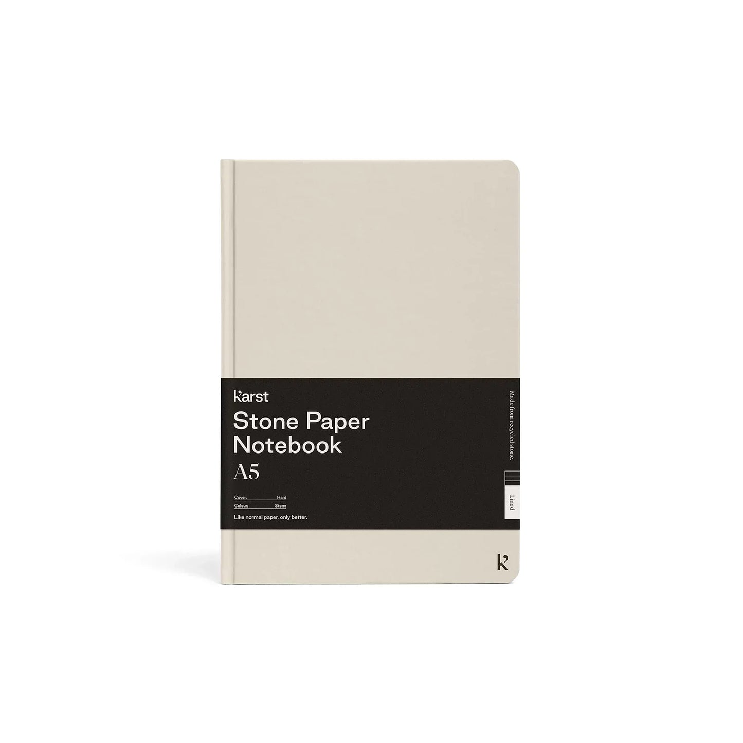 Karst Notitieboek A5 Hardcover - Stone (Dotted)