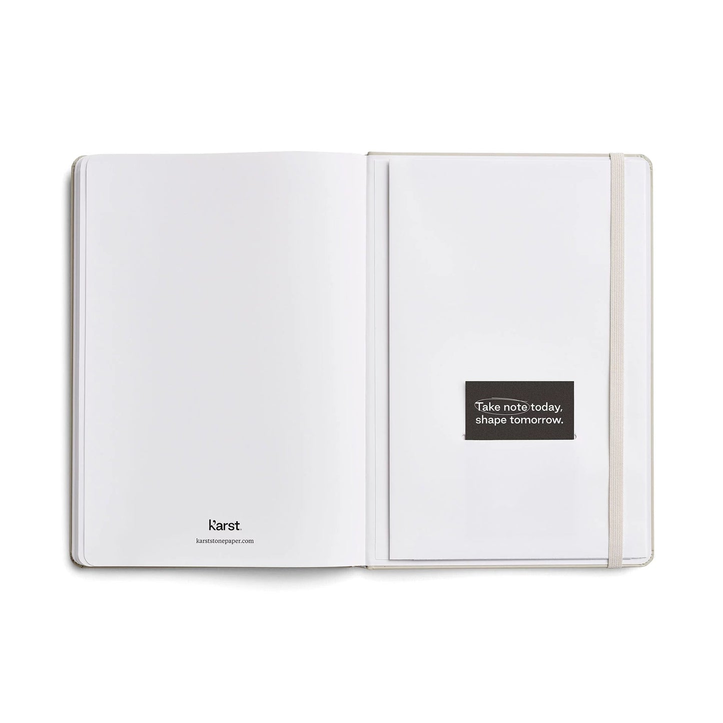 Karst Notebook A5 Hardcover - Stone (Lined)