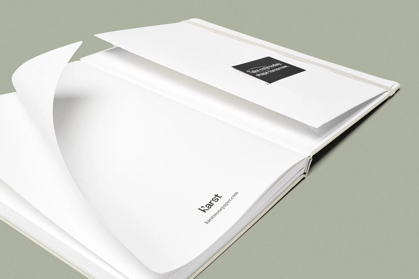 Karst Notebook A5 Hardcover - Stone (Lined)