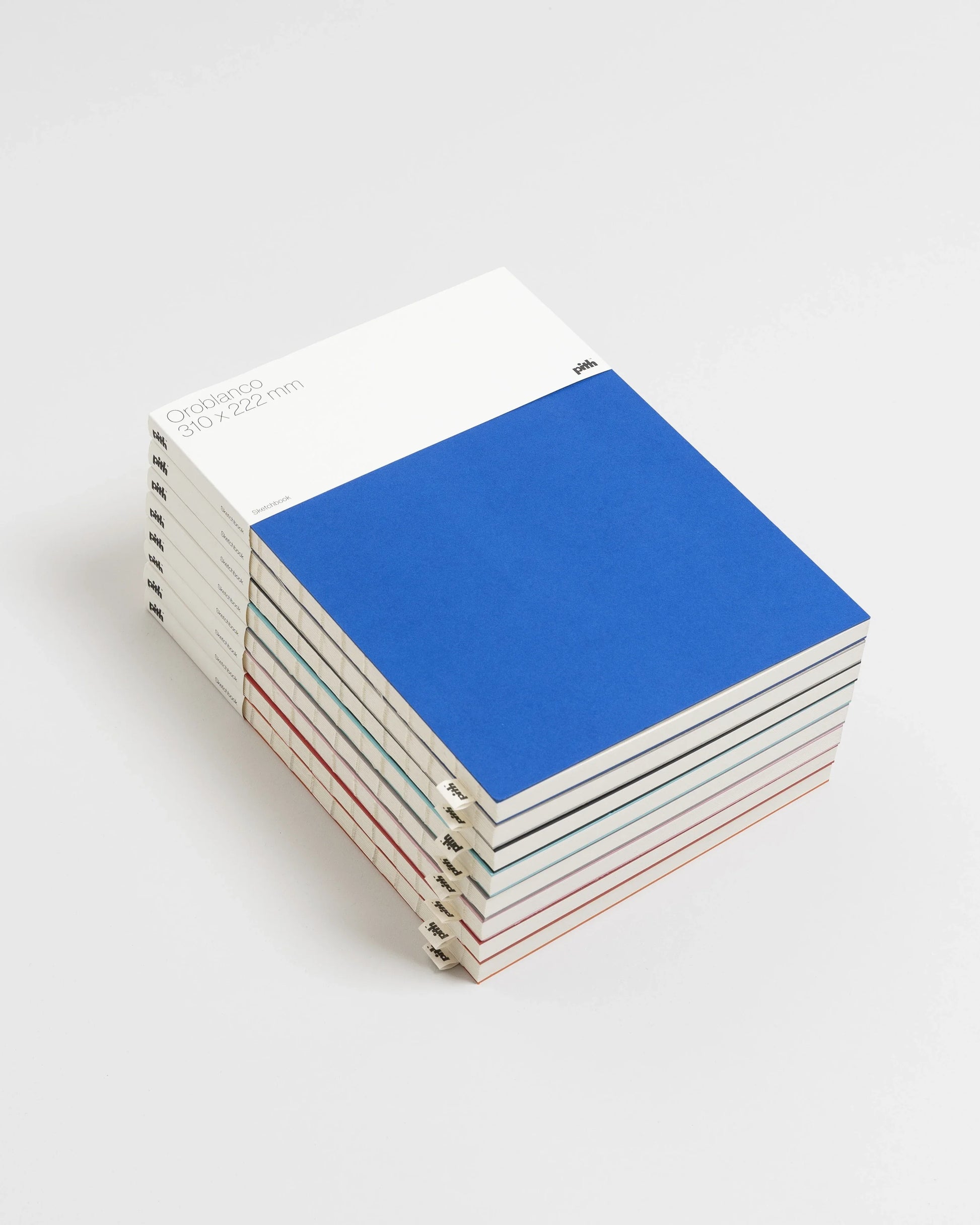 Stapel Pith Oroblanco schetsboeken