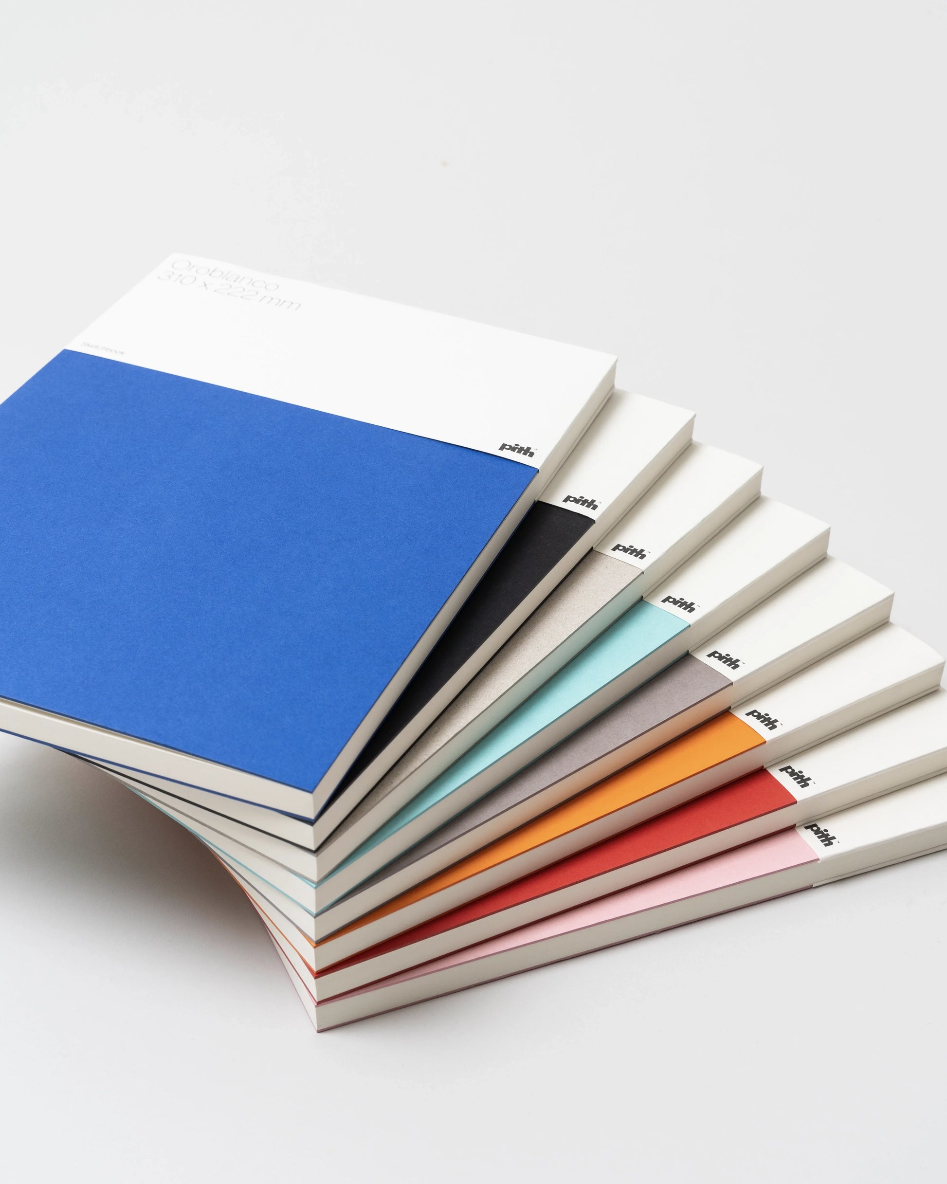 Stapel Pith Oroblanco schetsboeken