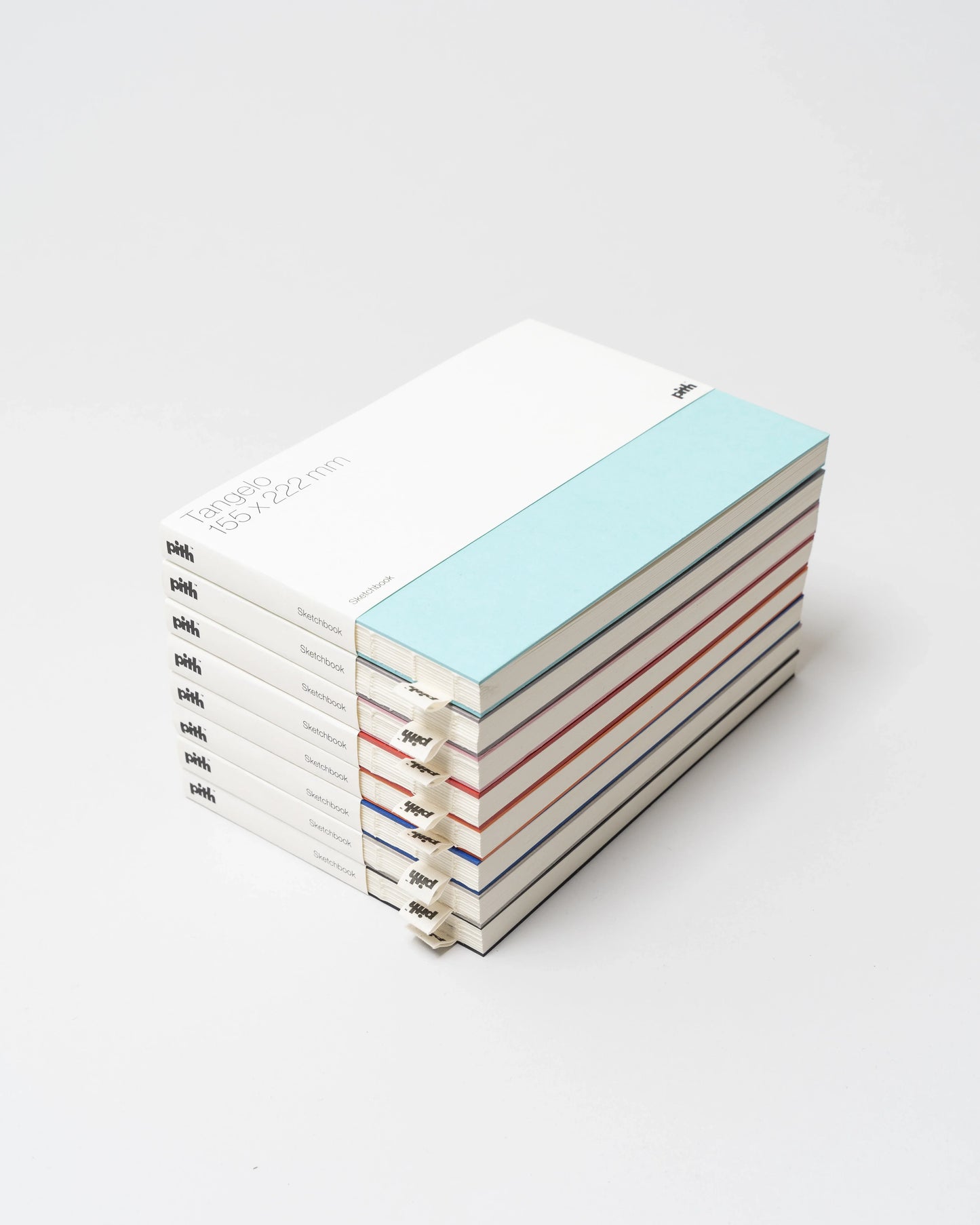 Stapel met Pith Tangelo Schetsboeken