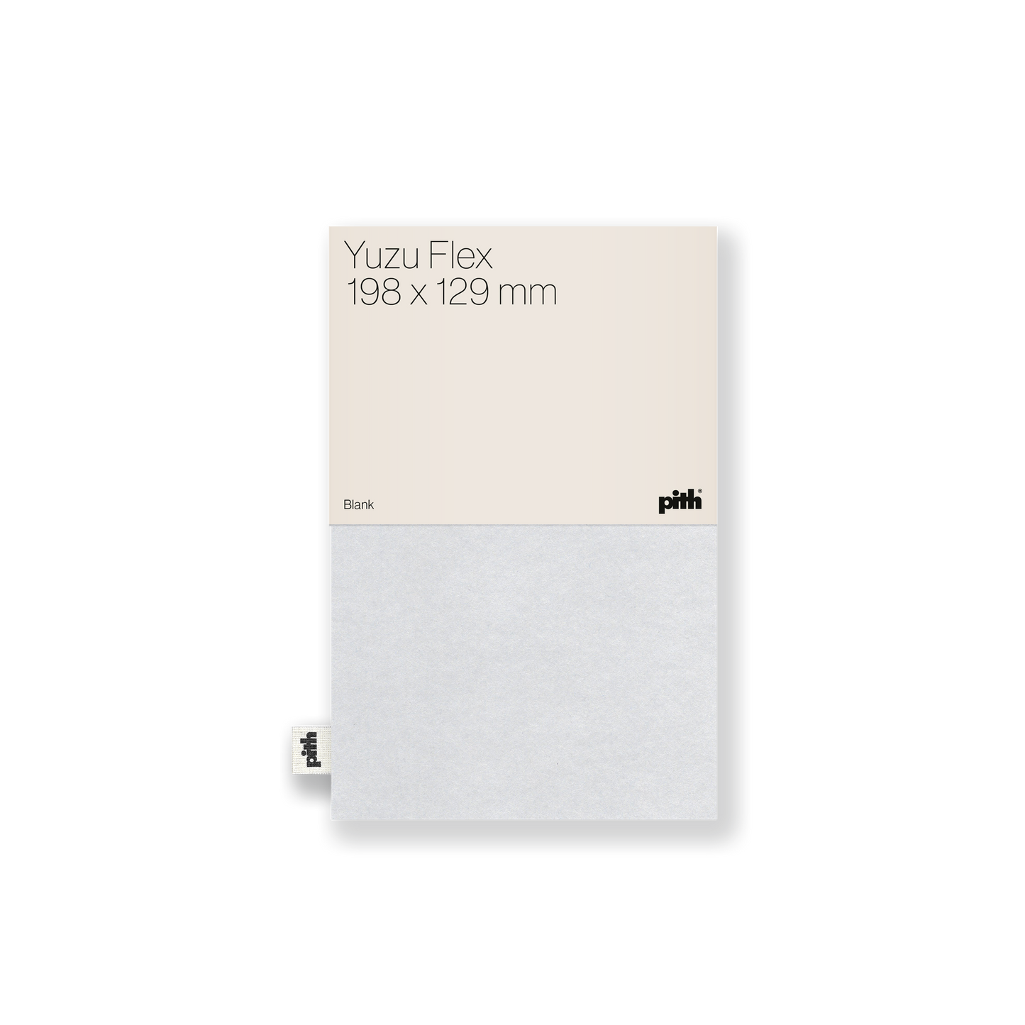 Pith Yuzu Flex Notebook Soft Grey Blanco