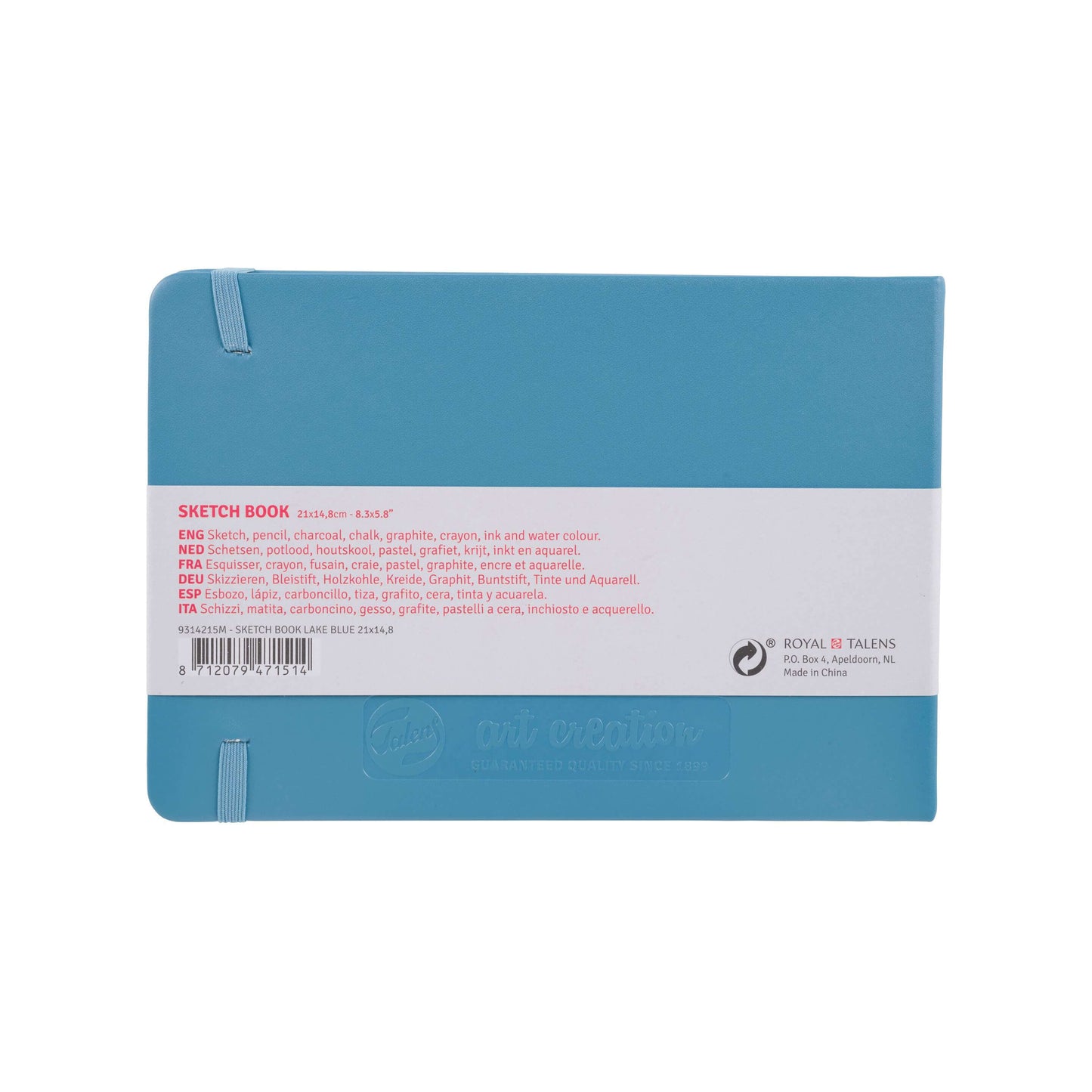 Talens Art Creation Skizzenbuch 21x15 cm - Seeblau