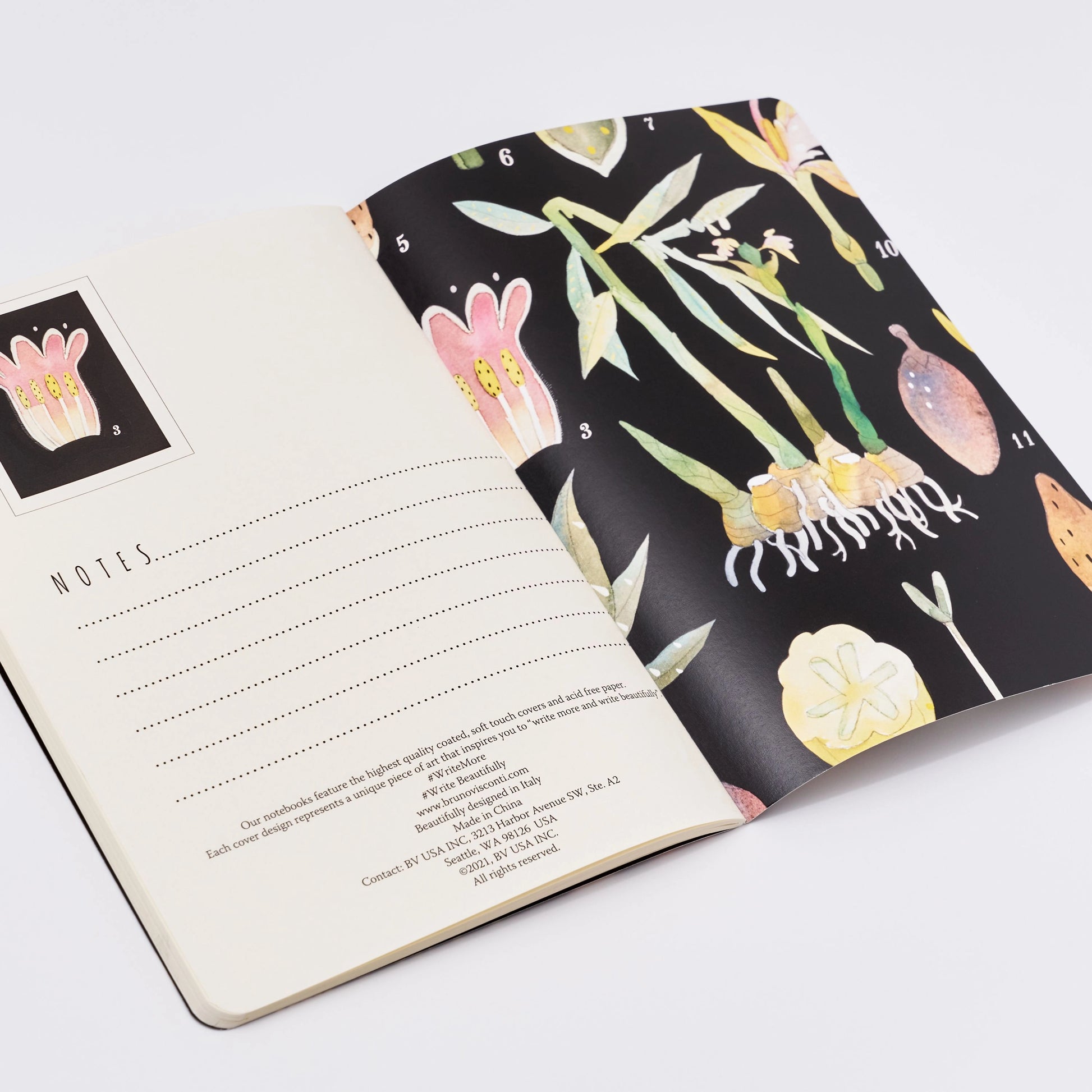 Bruno Visconti Notitieboek A5 - Botanery