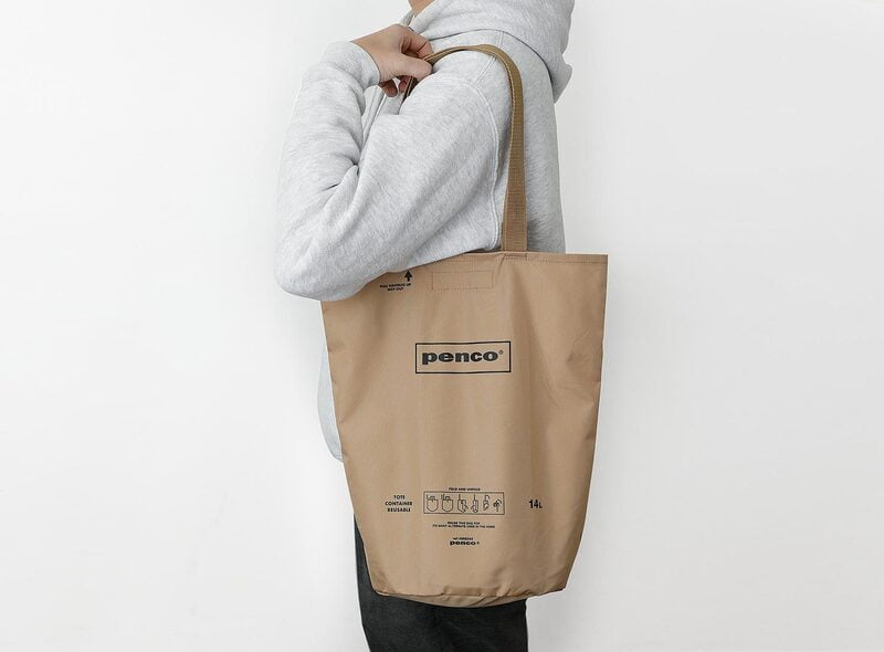 Penco Bucket Tote - Beige