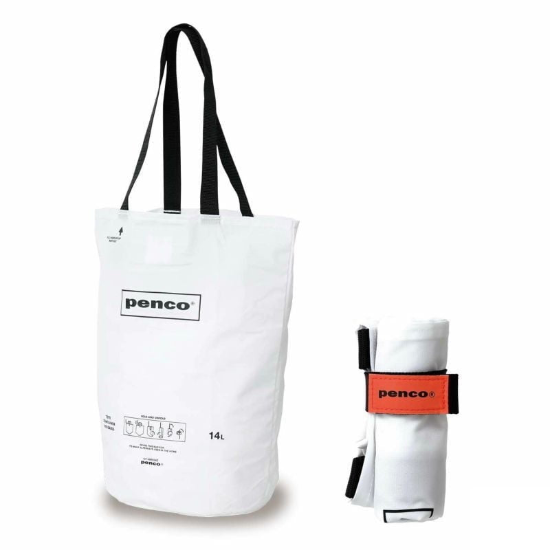 Penco Bucket Totebag White