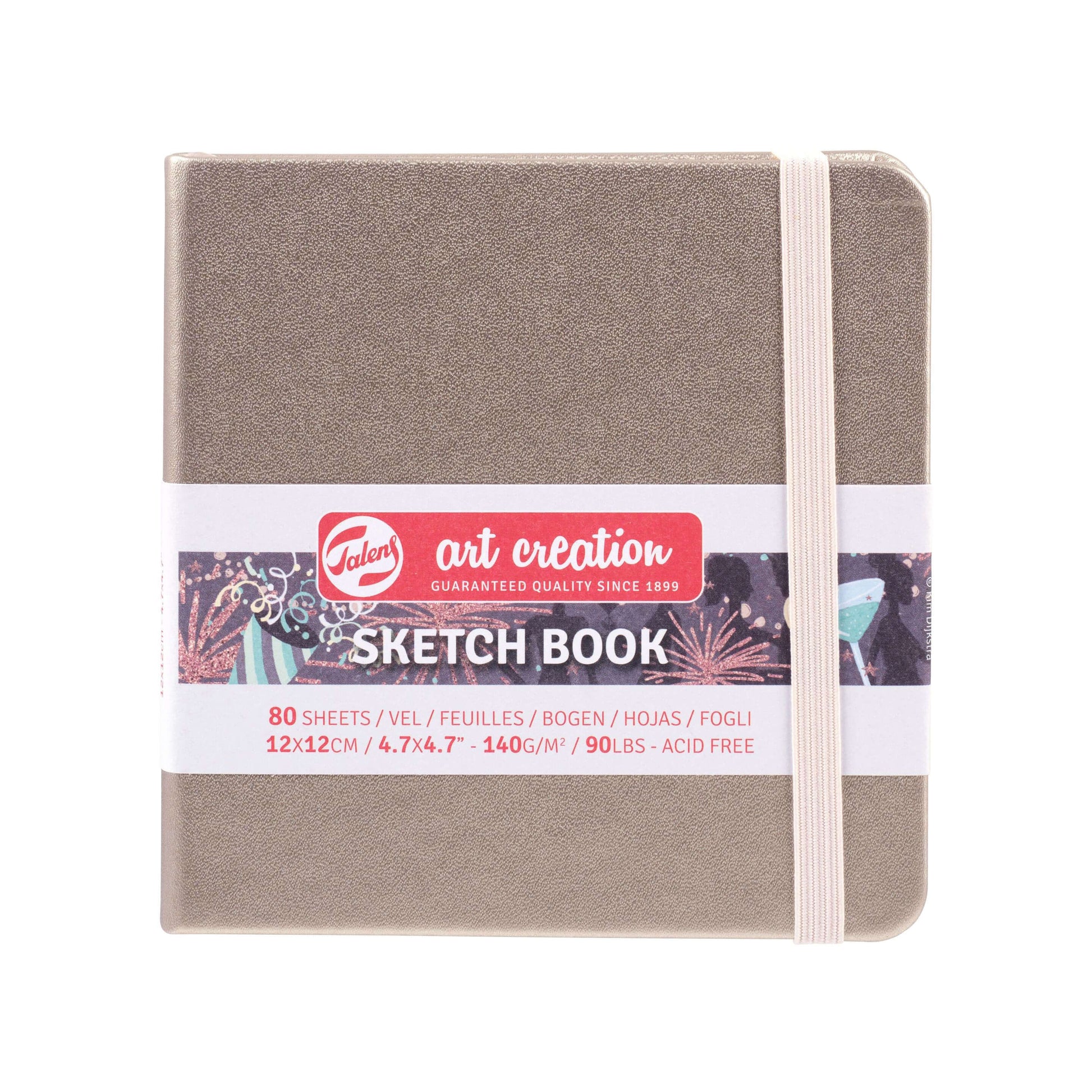 Talens Art Creation Schetsboek 12x12 - Champagne