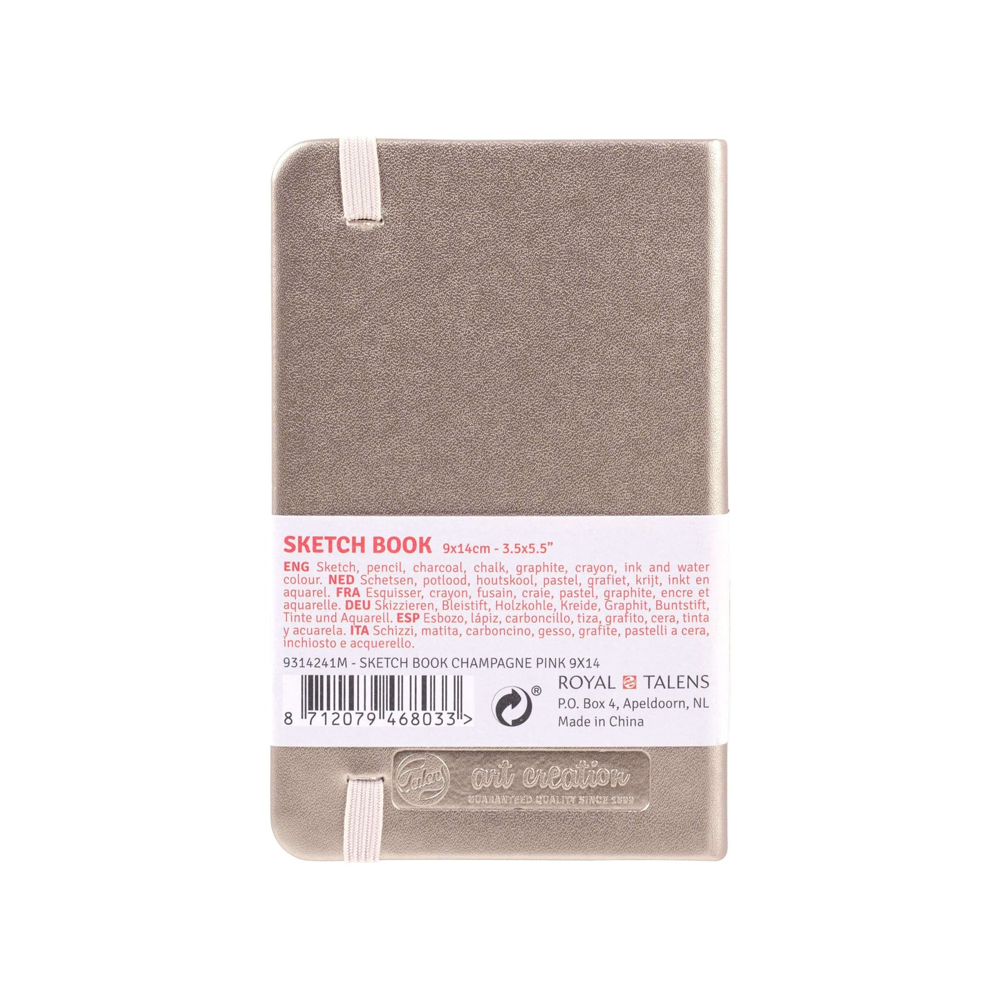 Talens Art Creation Sketchbook 9x14 cm - Champagne