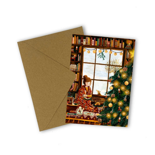 Esther Bennink Kerstkaart - Tussen de Boeken