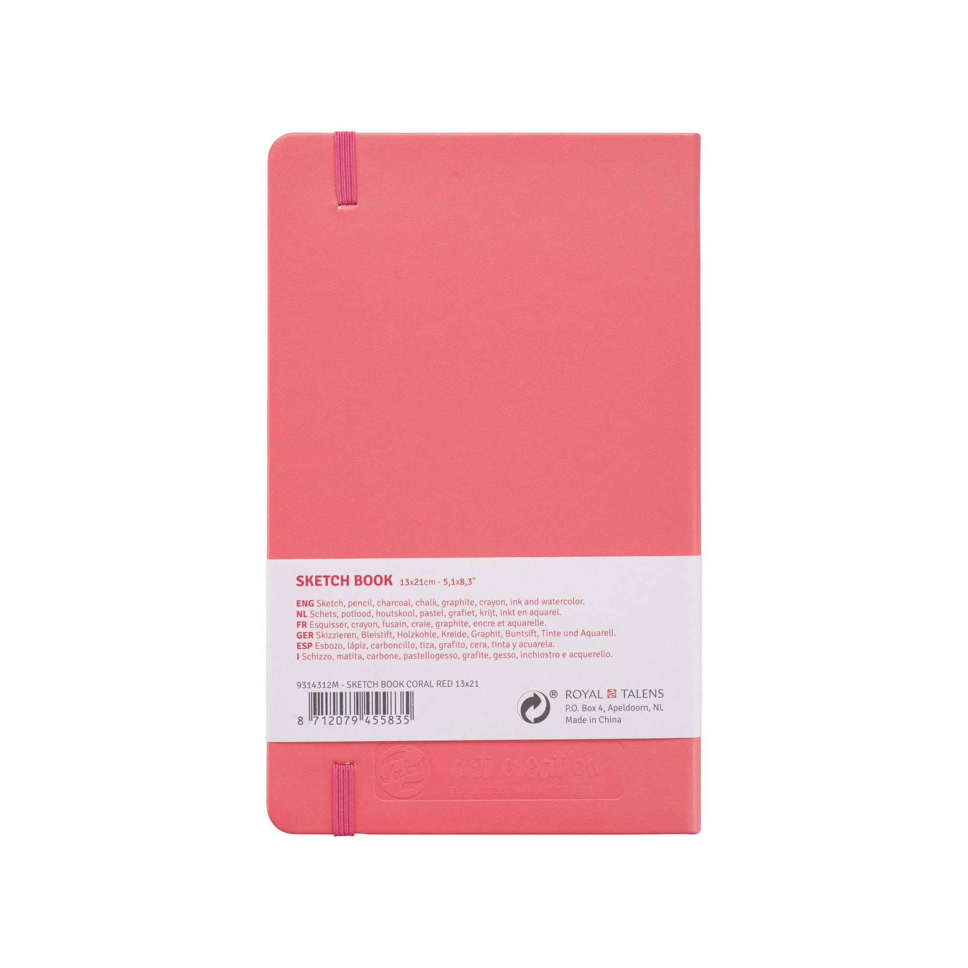 Talens Art Creation Schetsboek 13x21 - Coral