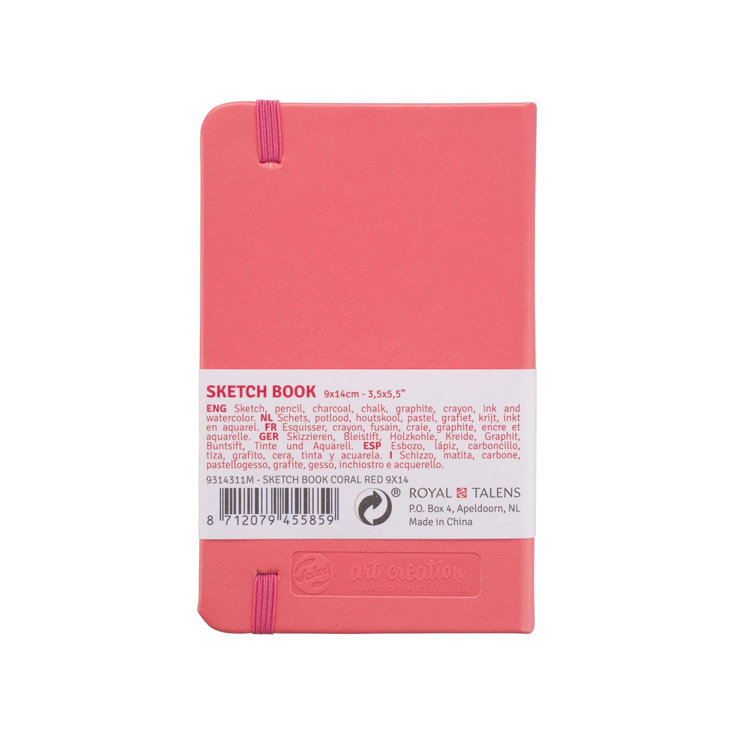 Talens Art Creation Schetsboek 9x14 cm - Coral