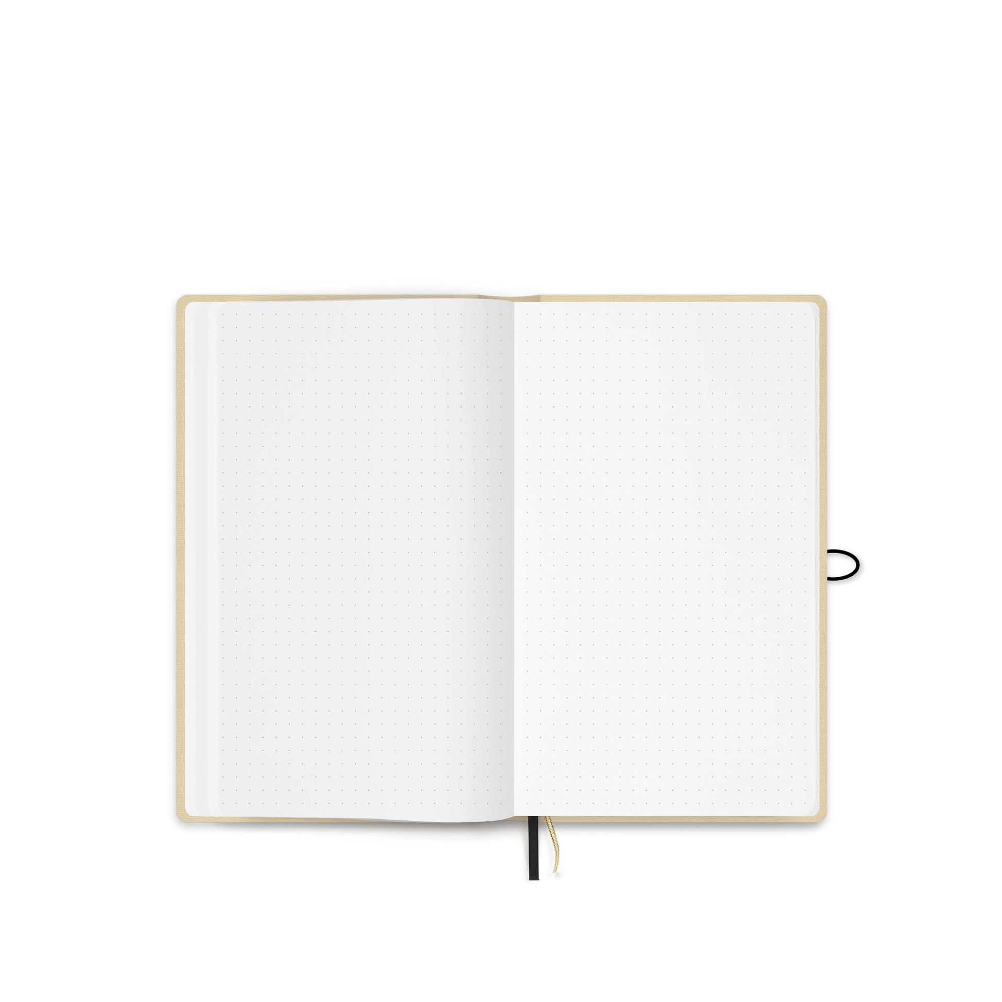Tinne+Mia Notebook met knoop - Almond