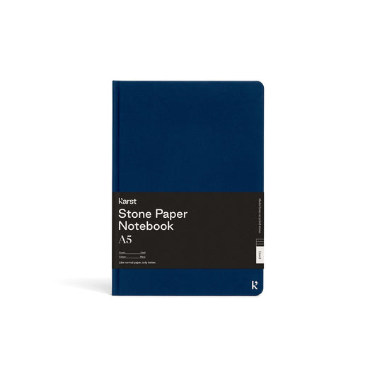 Karst Notitieboek A5 Hardcover - Navy (Grid)