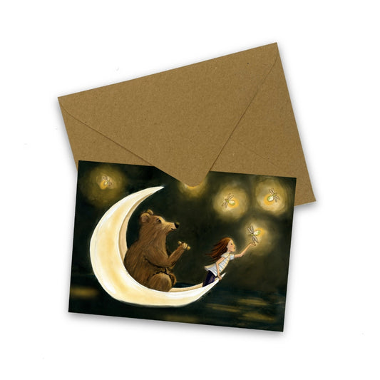 Esther Bennink Greeting Card - Fire Flies