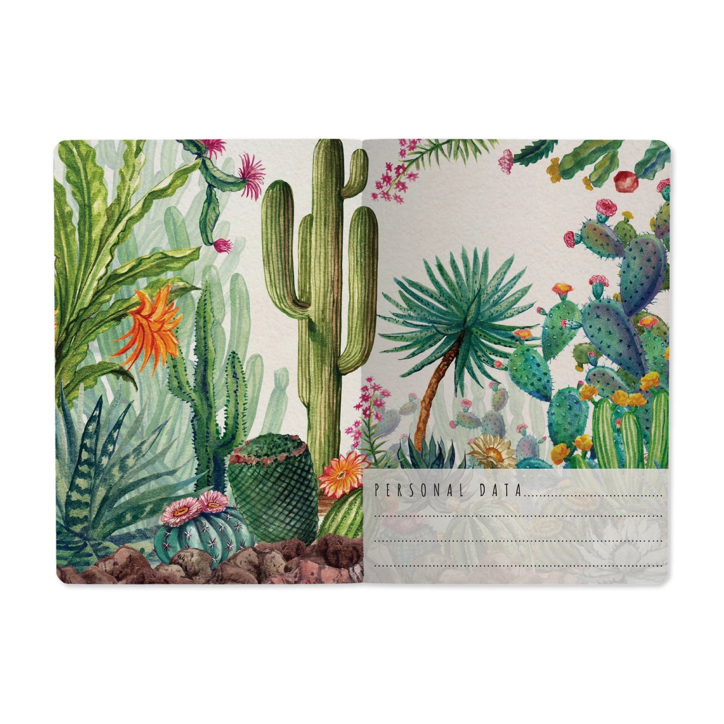 Bruno Visconti Notitieboek A5 - Cactus groen