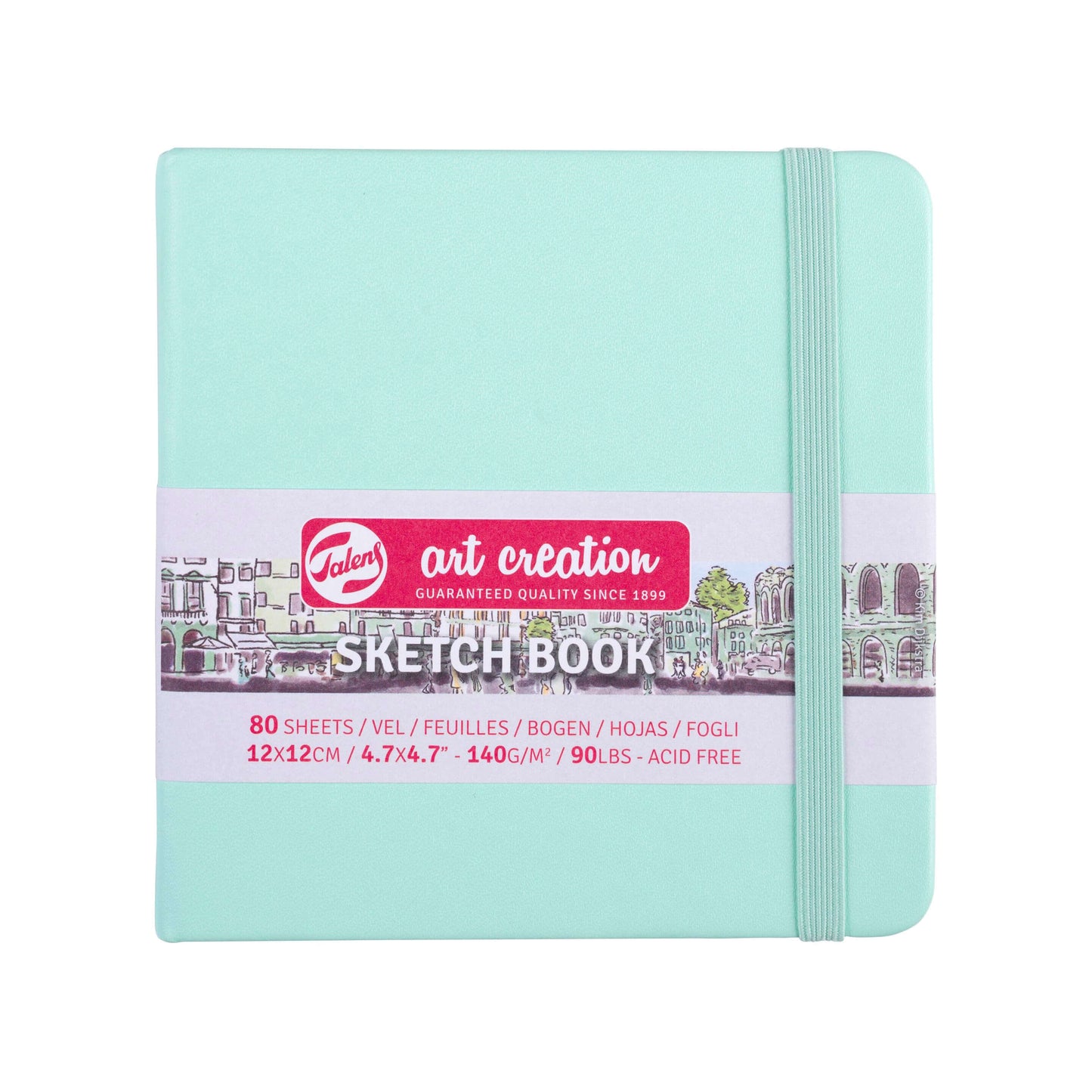Talens Art Creation Schetsboek 12x12 - Mint