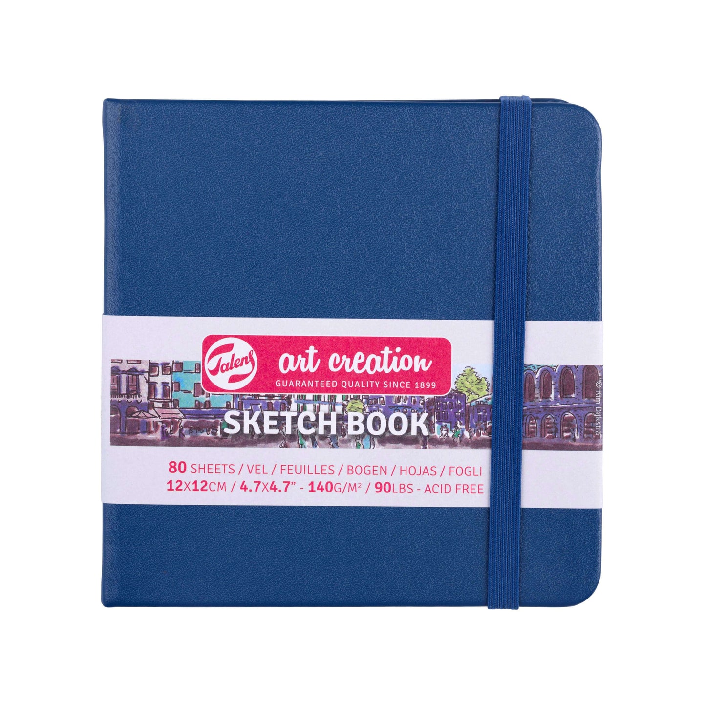 Talens Art Creation Schetsboek 12x12 - Marineblauw