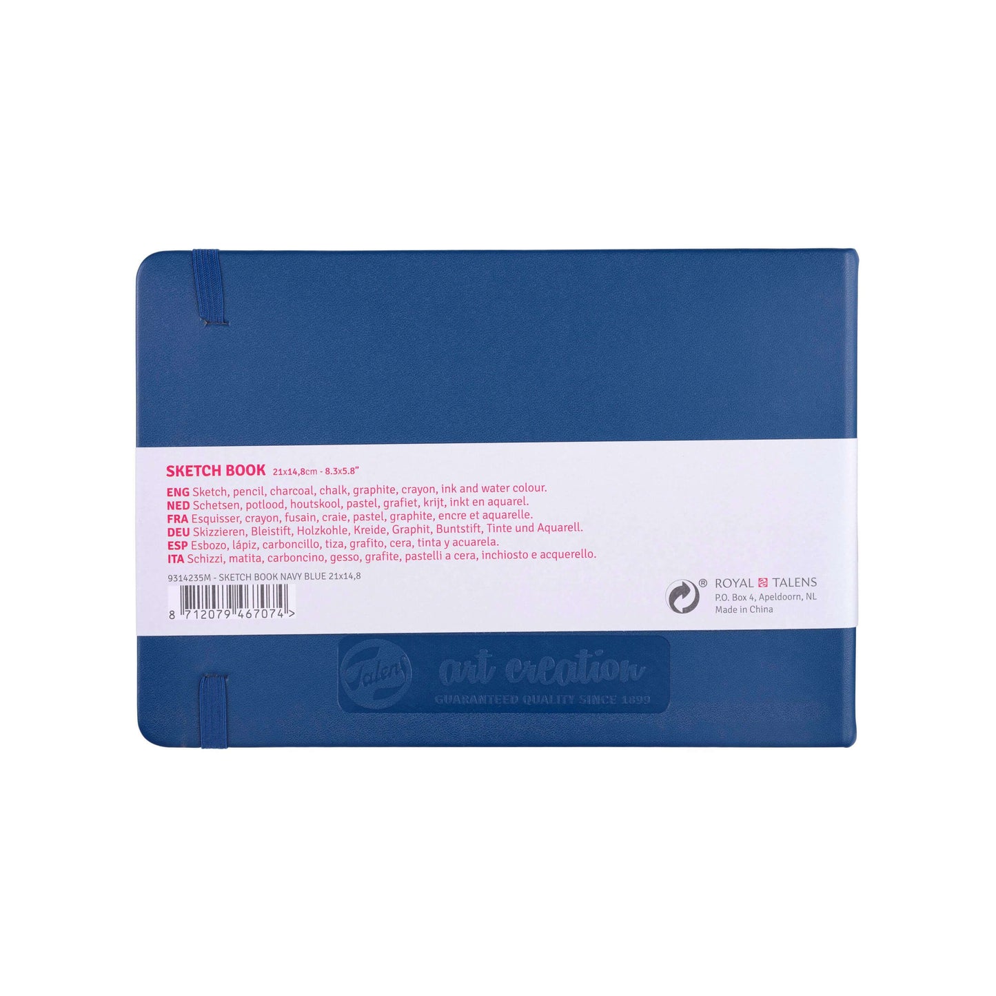 Talens Art Creation Skizzenbuch 21x15 cm – Marineblau