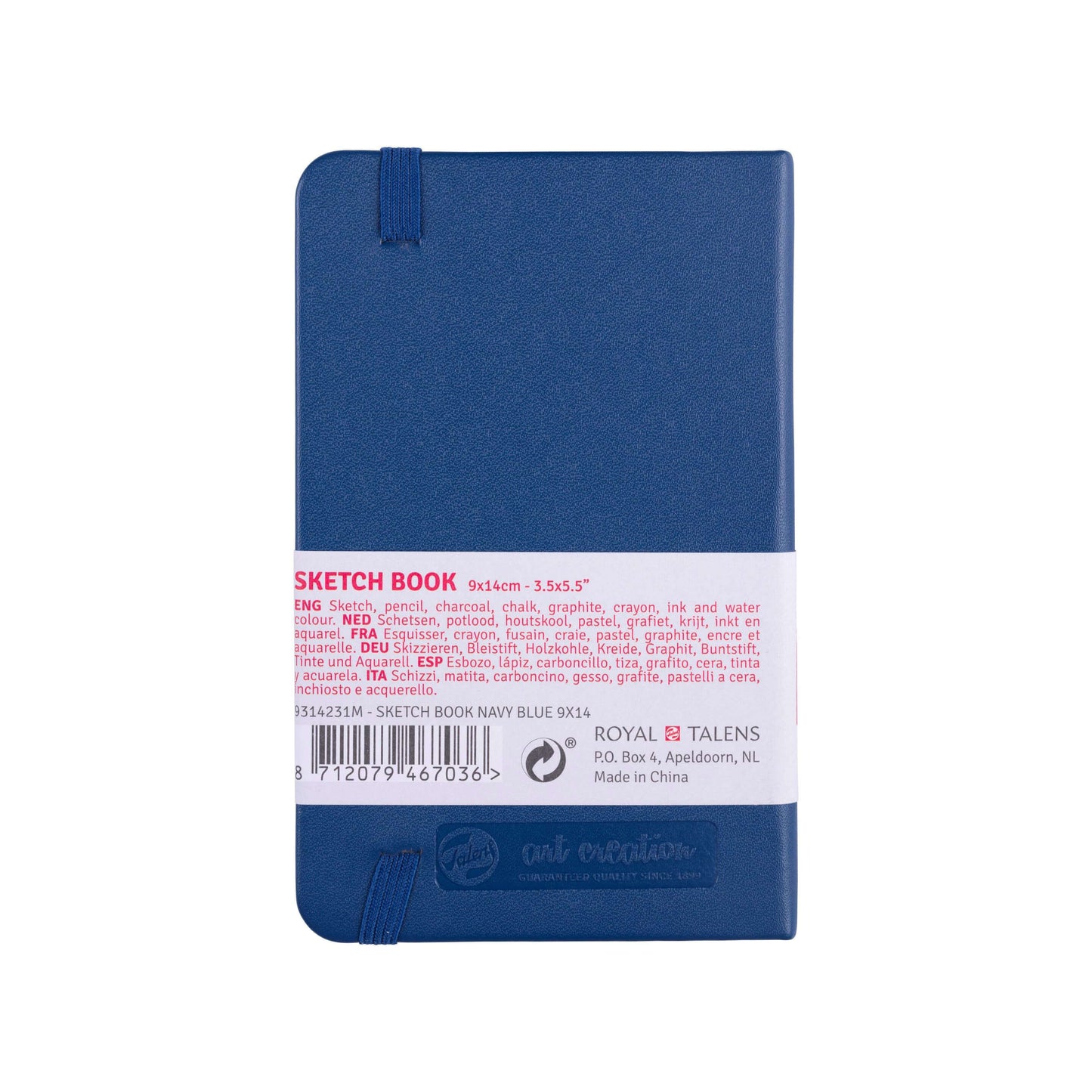 Talens Art Creation Schetsboek 9x14 cm - Marineblauw