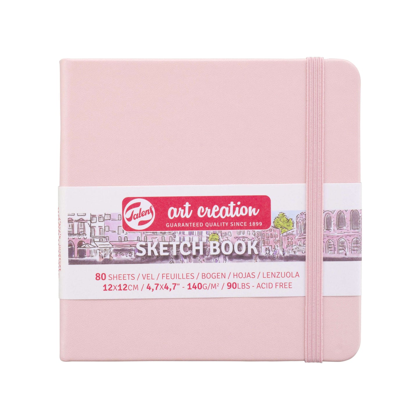 Talens Art Creation Schetsboek 12x12 - Roze