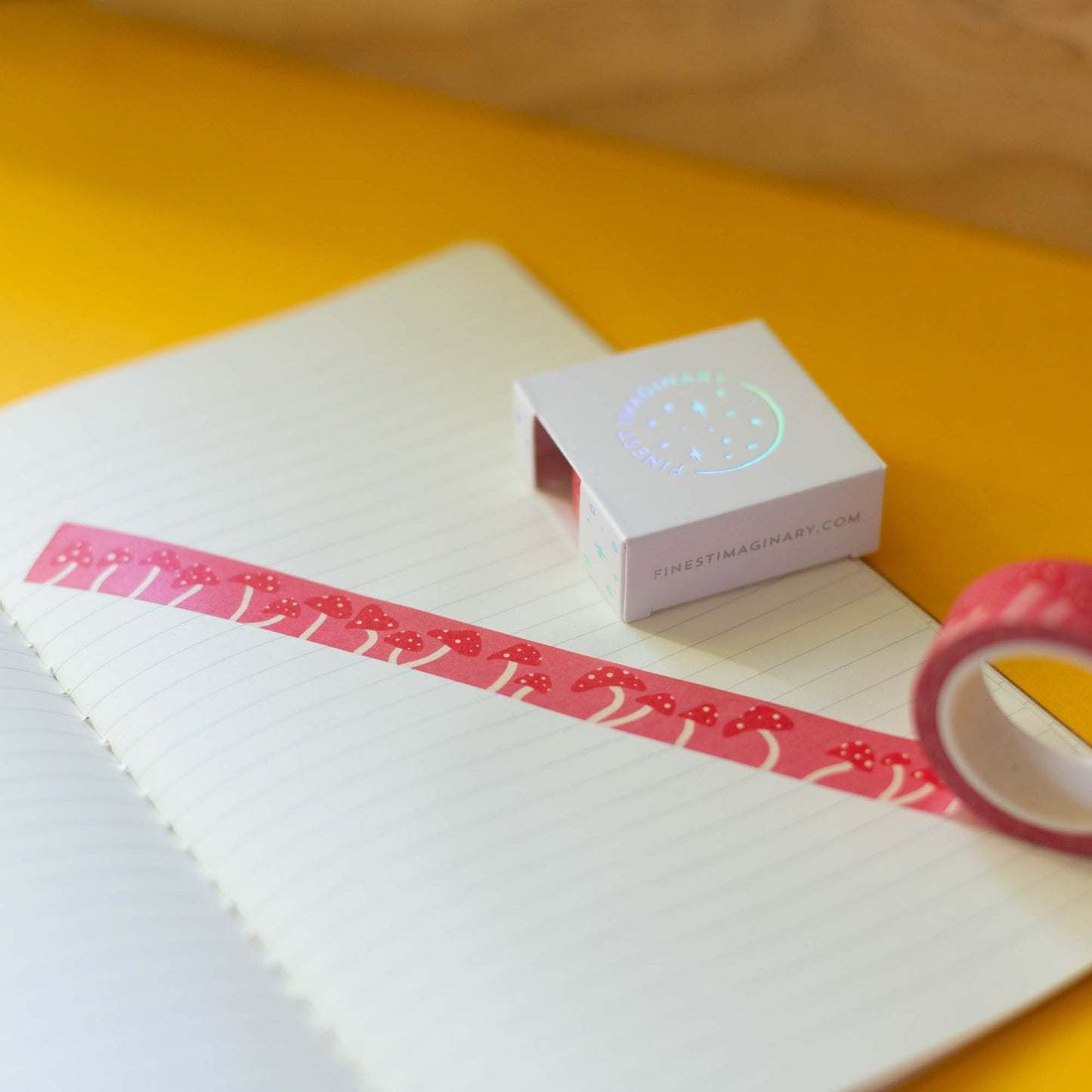 Pink Mushroom - Washi Tape