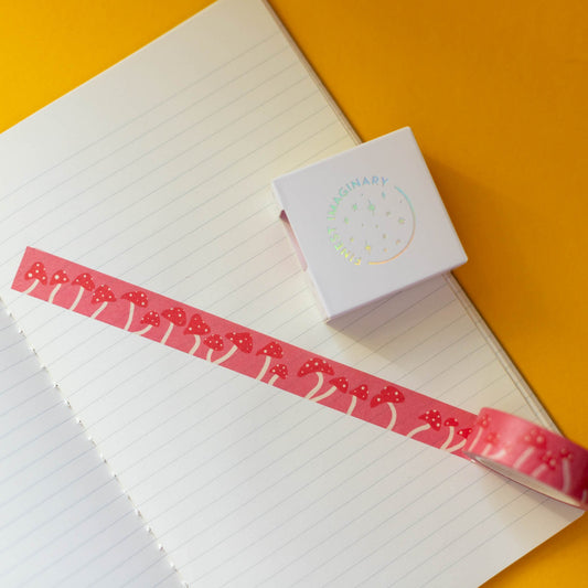 Pink Mushroom - Washi Tape