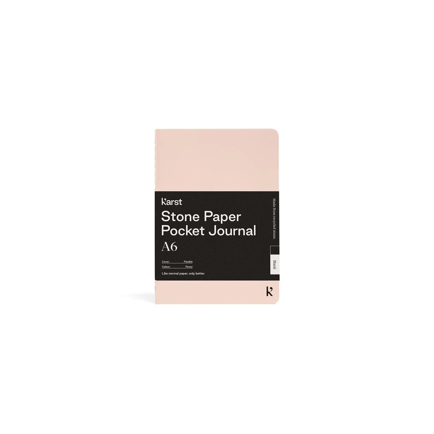 Karst Pocket Journal A6 – Peony (Blank)
