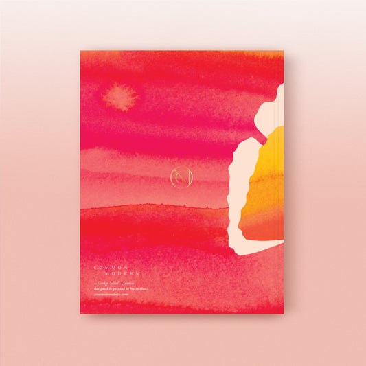 Common Modern Schetsboek Ginko Soleil - Sunrise