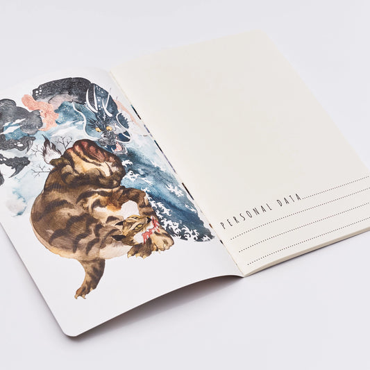 Bruno Visconti Notitieboek A5 - Tiger